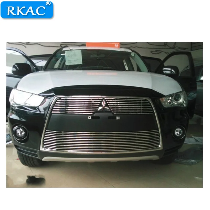 Передняя решетка RKAC из алюминиевого сплава для Mitsubishi Outlander 2009 2012|Гоночные