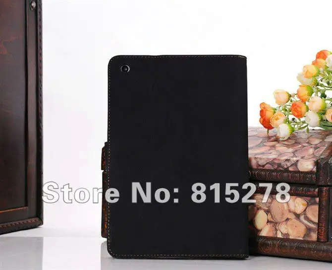 High Quality Flannelet Pattern Leather Case Stand Holder For ipad Mini 7.85&quot |