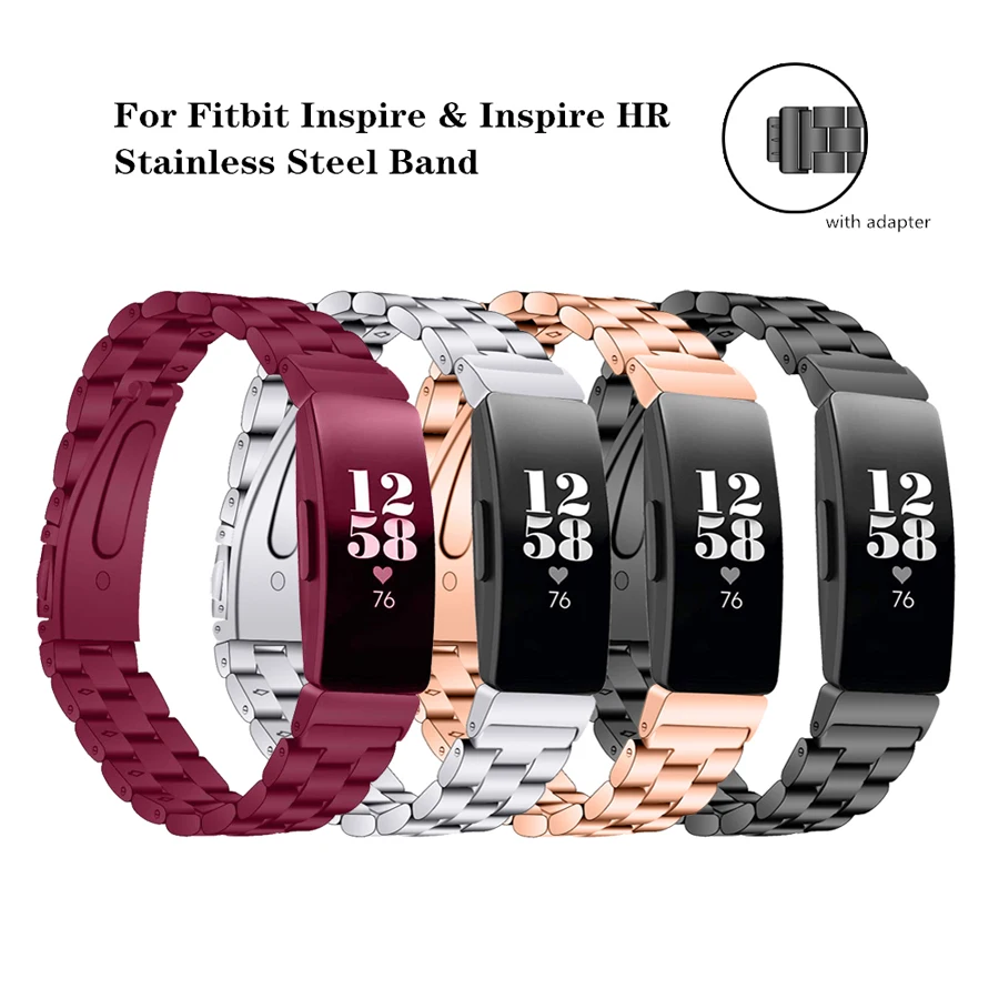 Браслет из нержавеющей стали для часов Fitbit Inspire HR|Смарт-аксессуары| |