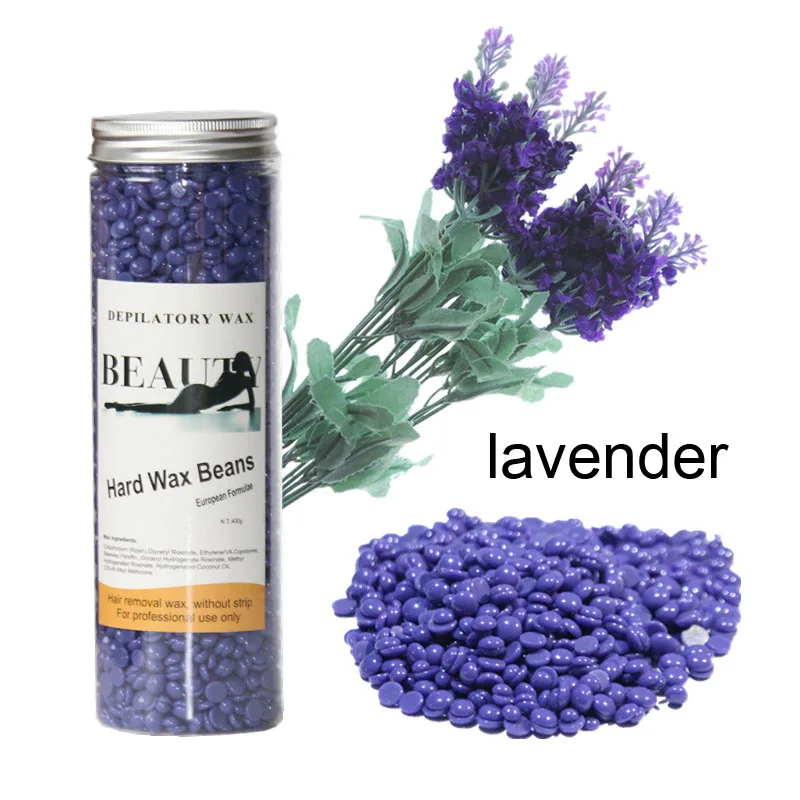 Воск для депиляции. Для удаления волос твердые восковые бобы 400 г жемчужная