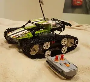 no box with manual Серия Technic, Радиоуправляемый гоночный автомобиль с дистанционным управлением, набор строительных блоков, кубики, развивающие игрушки 42065 - Цвет: no box with manual