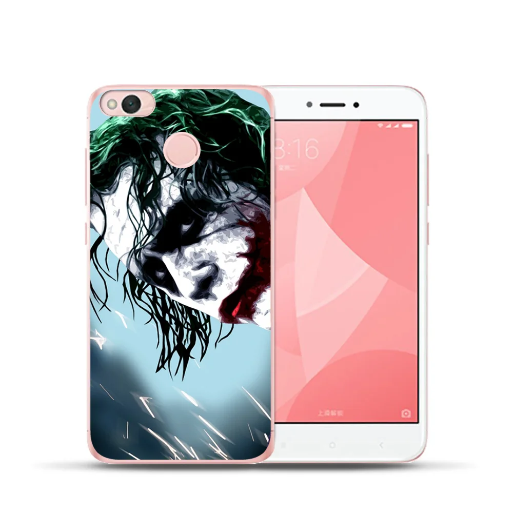 Чехол для телефона Xiaomi Redmi 6 6A 5A 4 4A 4X Mi 8 9 a1 a2 5X Coque Etui Luxury Captain Marvel DC Joker Shazam Deadpool Cat |