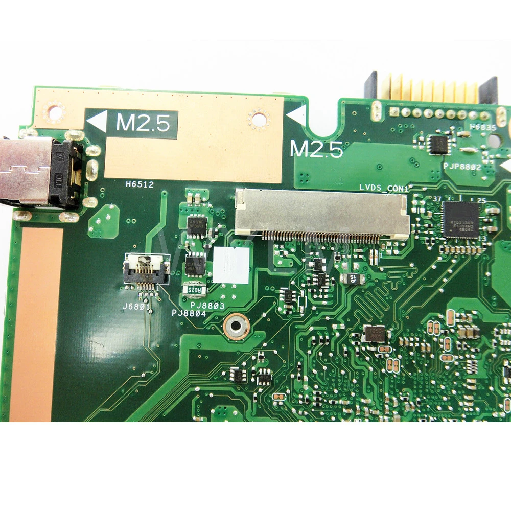 X551MA с SR1W3 N2930 cpu материнская плата REV 2 0 для ASUS X551M ноутбука NM70 DDR3L 100%