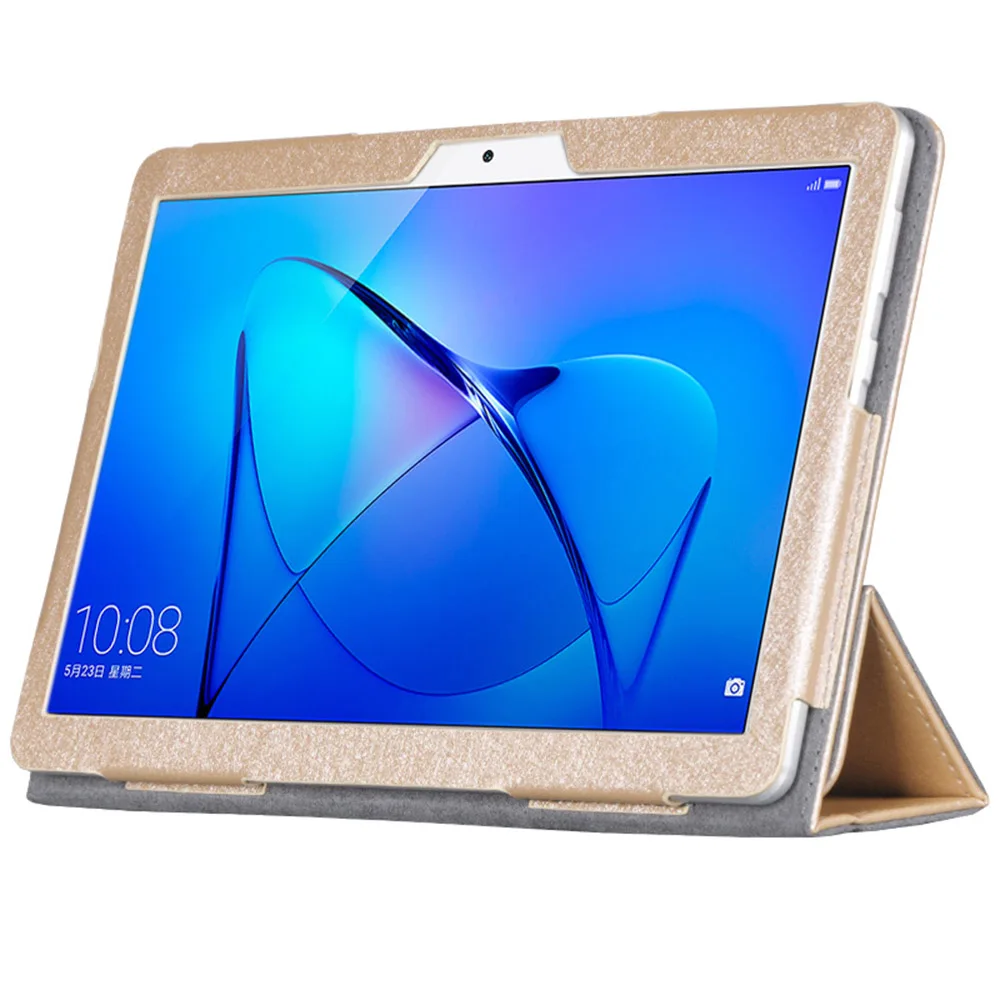 Для huawei MediaPad T3 10 чехол из искусственной кожи складной книжка для 9 6 &quothuawei AGS L09