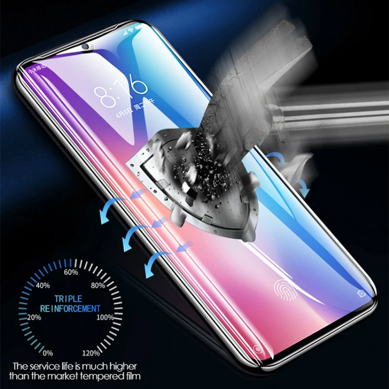 Защитное стекло KEYSION закаленное с полным покрытием для Xiaomi Redmi Note 7 6 Pro Mi 9 SE 8Lite