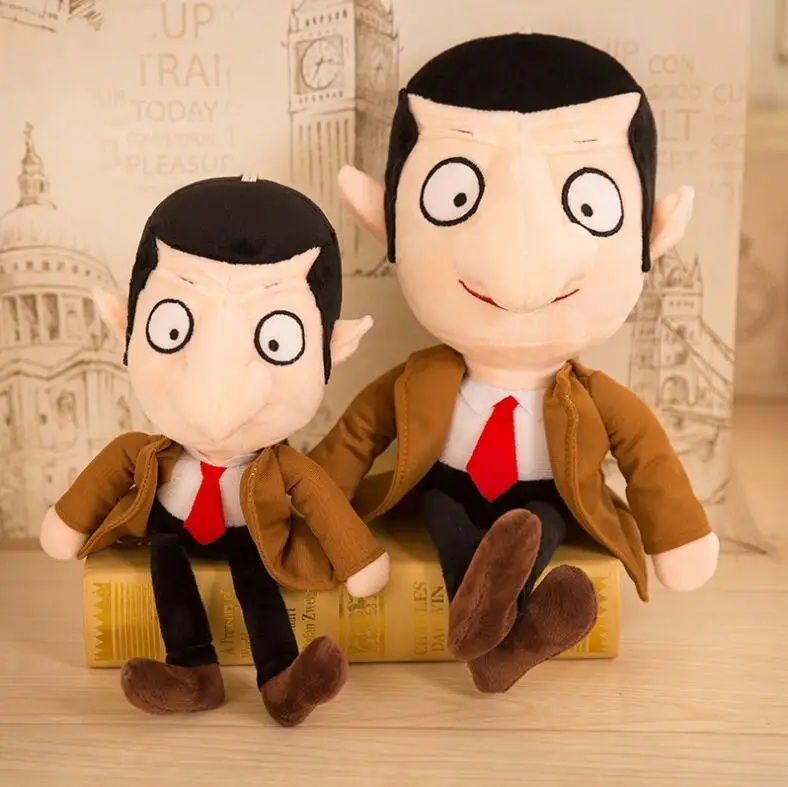 30 см Мягкая Плюшевая Кукла креативная Mr Bean мишки стильная футболка с