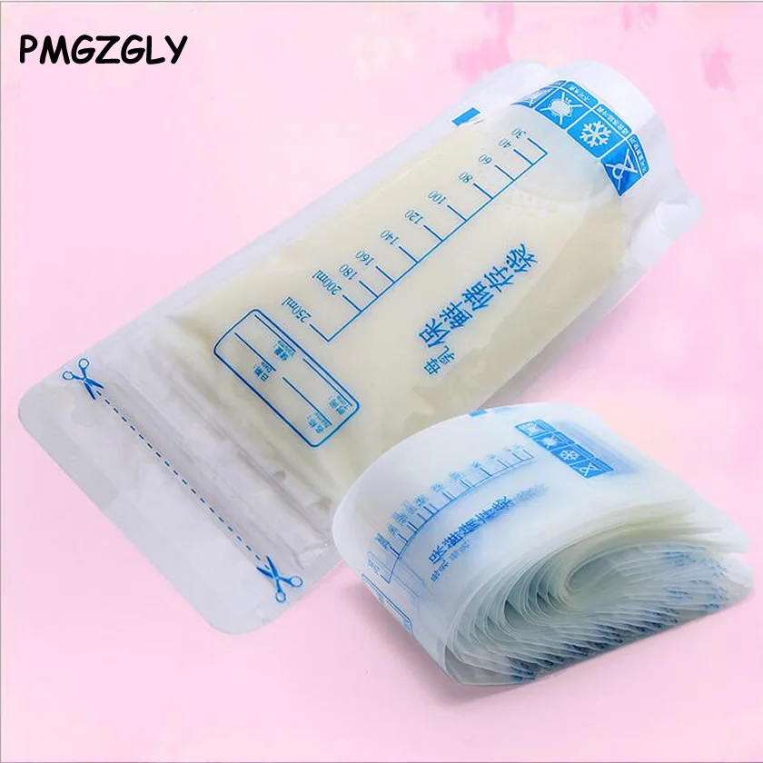 

Breast milk storage bag Baby Food Storage 250ml Disposable Practical and convenient breast milk Freezer Bags 20 pieces / bag