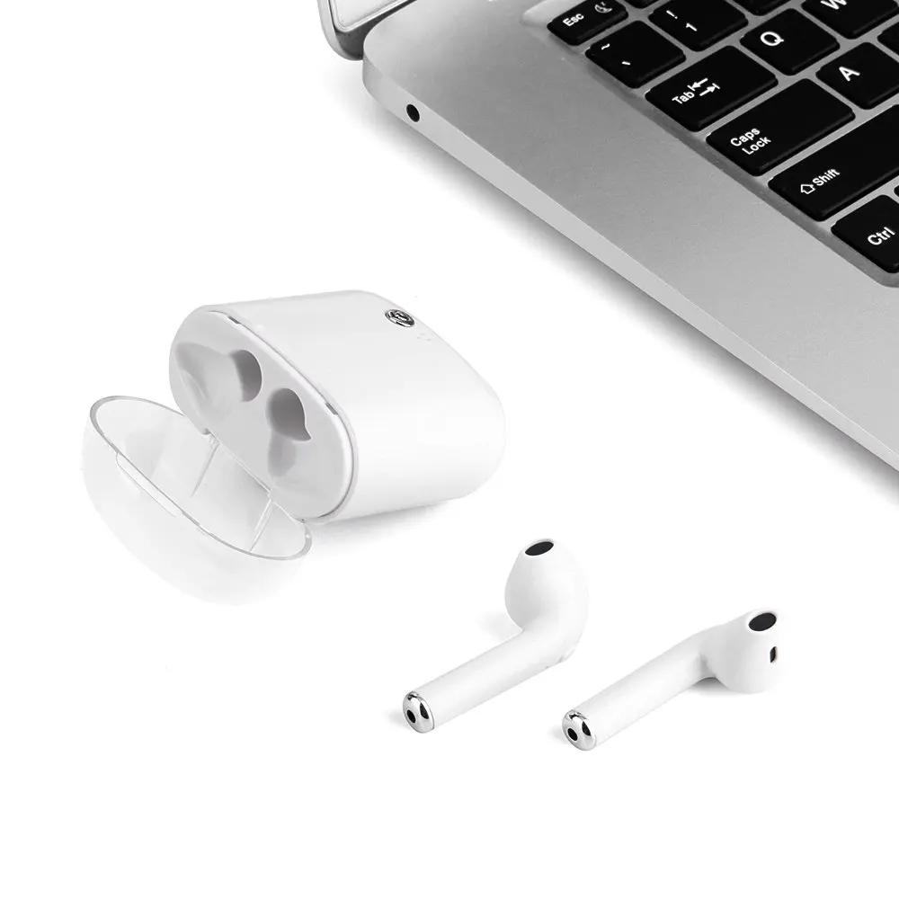Новые i7S TWS мини беспроводные Bluetooth наушники стерео гарнитура спортивные с