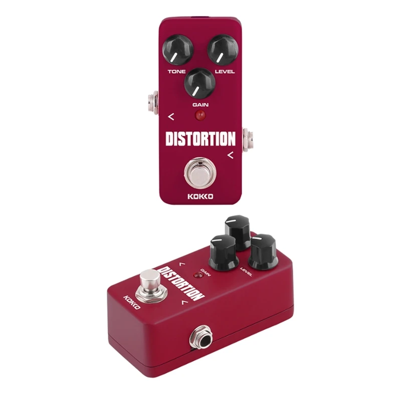 KOKKO FDS2 Guitar Pedal Effect Mini Vintage Distortion Guitarra Ukulele Effects For Musical Instruments Accessories | Спорт и