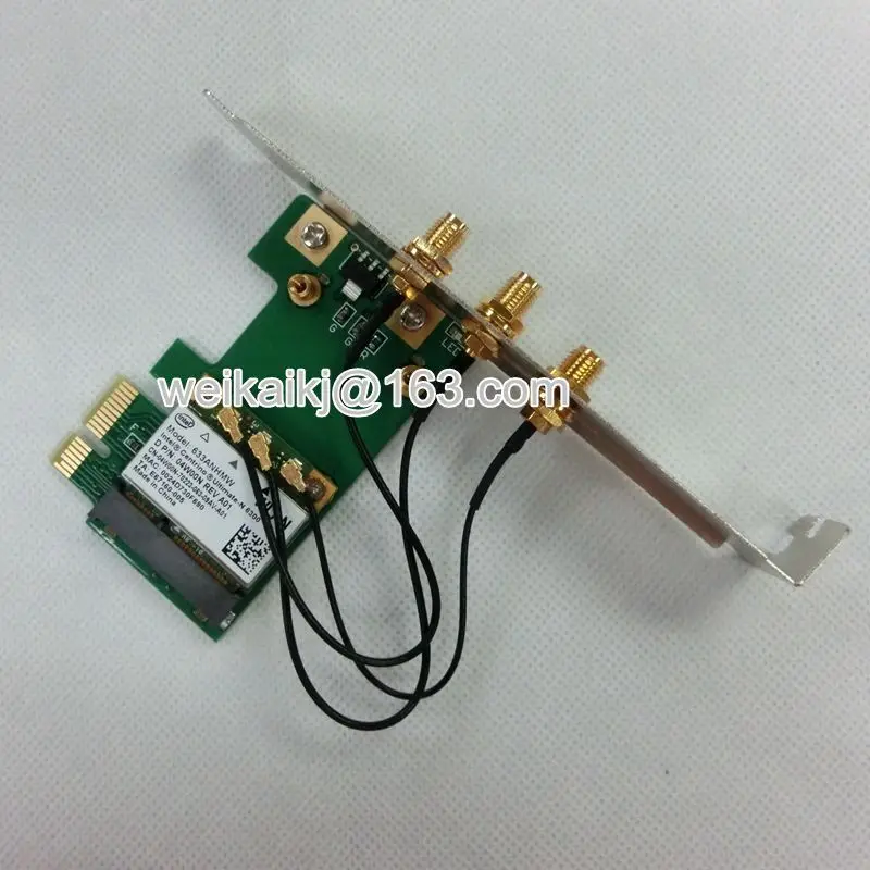 Intel Ultimate-n 6300 PCI-1X Card 633anhmw 802.11a/b/g/n 2 4 ГГц и 5 0 Spectra 450 Мбит/с 6 дБи | Компьютеры офис