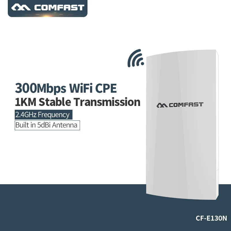 

Long Range Access Points 2.4G Outdoor CPE Wireless WIFI Repeater WIFI Extender 802.11b/g/n 300Mbps AP Bridge Client Router