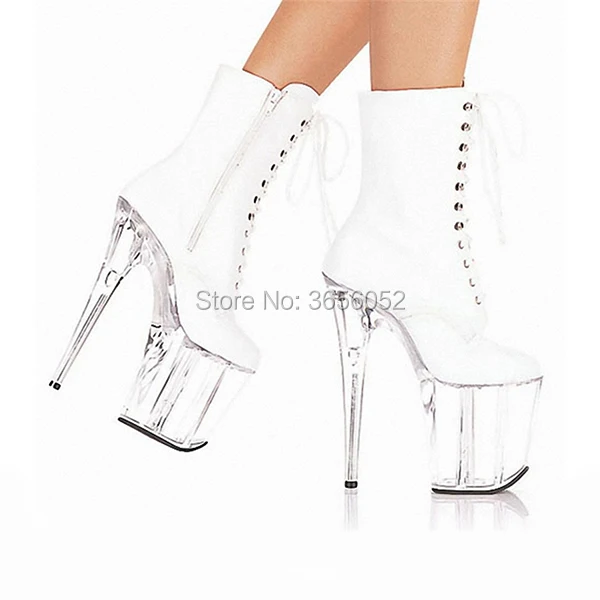 Туфли Qianruiti женские на платформе для ночного клуба и вечеринки лакированная кожа