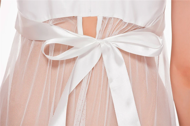 Атласная Женщины Сексуальное Женское Белье Горячей Ночное Пижамы Ночная Сорочка