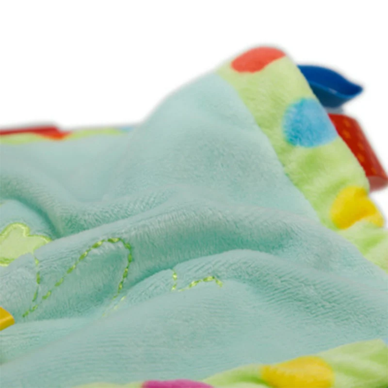 Baby Soft Square Plush Comfort Blanket Label Appease Towel Taggies Multifunctional Toys 28cm For Kids |