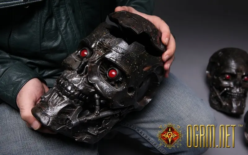 Orgrimmar 1:1 Терминатор 5 Череп модель T600 убийца