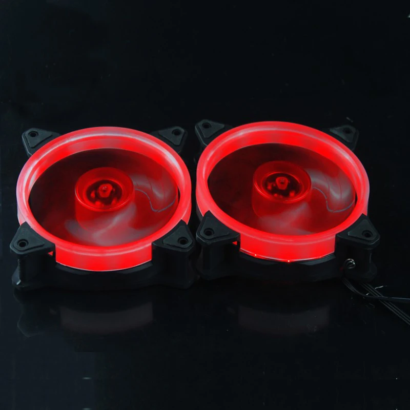 Gdstime 10 шт. 3Pin 4Pin 12025 DC 120 мм светодиодный вентилятор 120x120x25 Компьютерный Вентилятор
