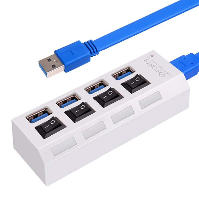 USB концентратор YUNCLOUD 3 0 4 порта 5 Гбит/с|USB-хабы| |