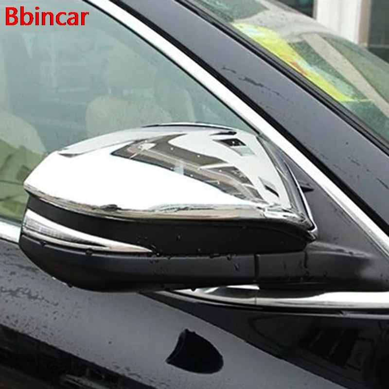 

Bbincar ABS хромированный внешний боковой дверной зеркальный чехол заднего вида украшение для автомобиля для Toyota Highlander Kluger XU50 2014 2015