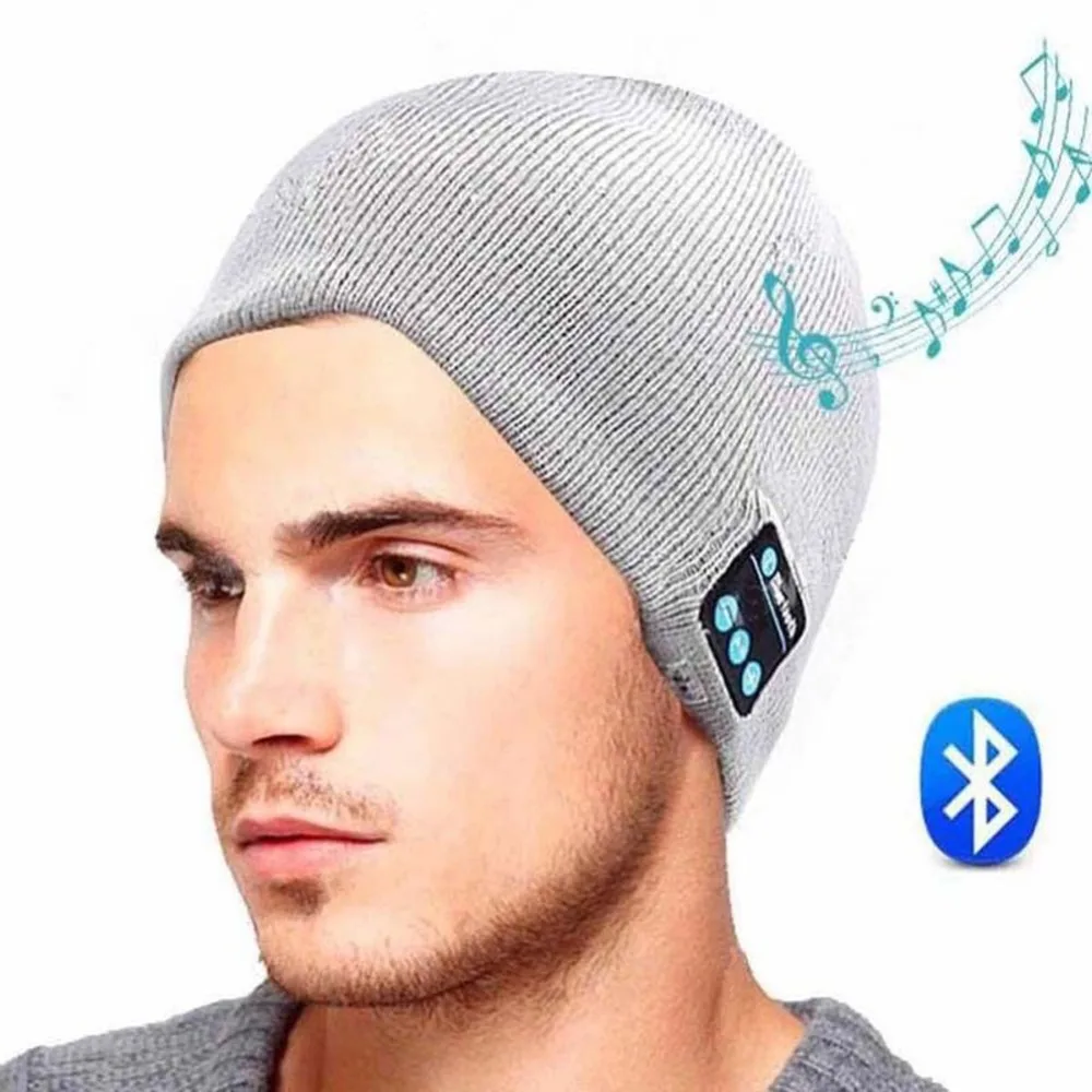 Теплая шапка с Bluetooth мягким и умным микрофоном Беспроводная музыкальная