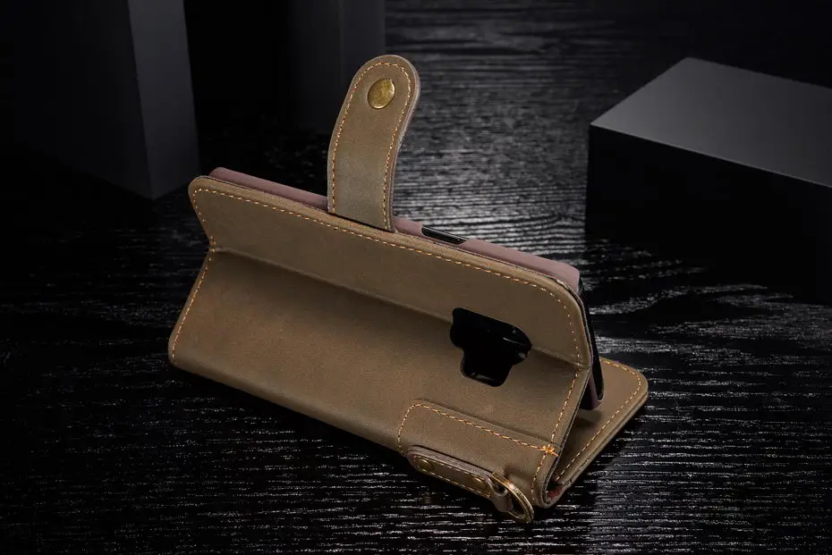 Чехол Desyner из натуральной кожи для samsung galaxy S9 S9 Plus, чехол для Galasy S9, Модный Магнитный кошелек со слотом для карт, сумка для телефона