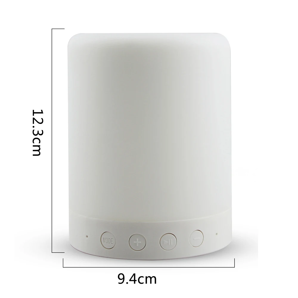 Портативный Bluetooth динамик мини открытый BT Саундбар для смартфона Xiaomi умная Светодиодная лампа с сенсорным управлением TF Usb Boombox для кемпинга туризма