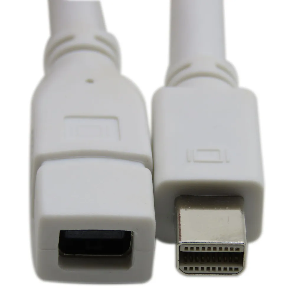 30 см MINI DP мужчина к Mini DisplayPort Thunderbolt женский для Surface Pro Apple Asus M/F УДЛИНИТЕЛЬ адаптер |