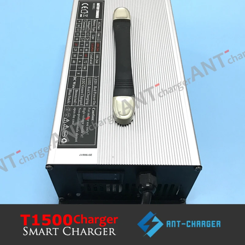 Множественная защита заказной 1500 W 42 V 30A интеллектуальное зарядное устройство 36