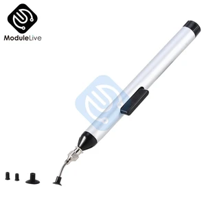 1 комплект, вакуумная всасывающая ручка SMD IC, Инструмент Easy Hand Pick Tool, 3 всасывающие головки FFQ939
