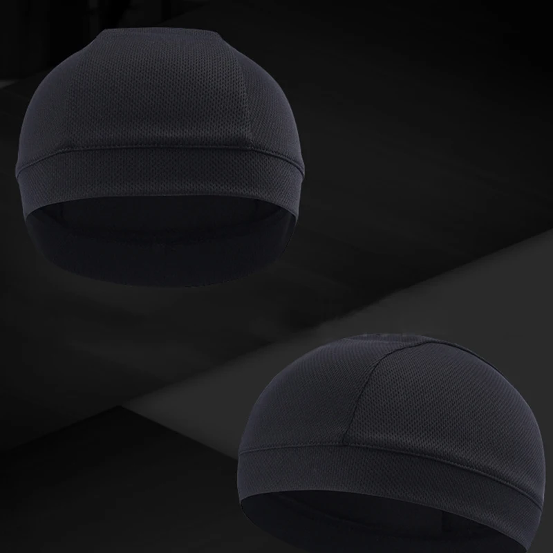 Кепка с черепом для хоккея махровая ткань быстросохнущая универсальная 4 цвета