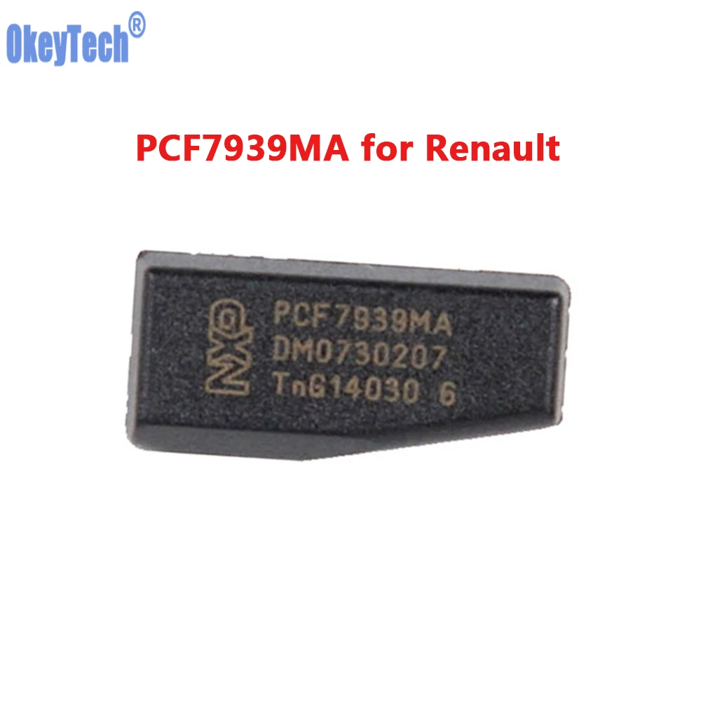 Автомобильный ключ OkeyTech 5/10/50 шт./лот для Renault PCF7939MA PCF7939 TP39 оригинальный чип