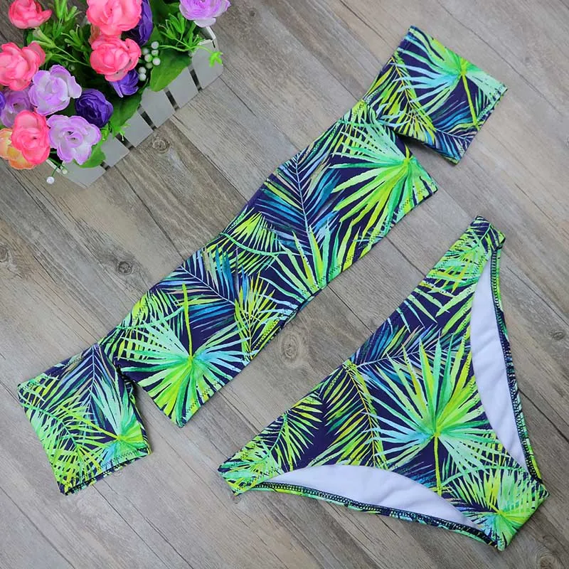 С Плеча Бикини женщин Пляж 2017 Бразильского Может Bikinis Set Secret Sex Bath Top Новый