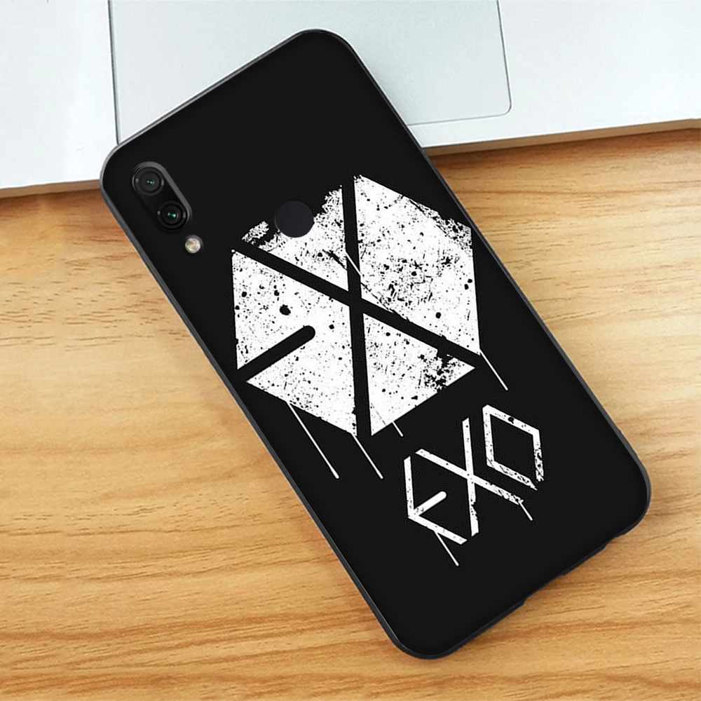 9 Роскошный мягкий чехол Kpop EXO для Xiaomi Redmi Note 7 4 4X6 Pro 5 Plus 5A 6A Go S2 - Цвет: 9