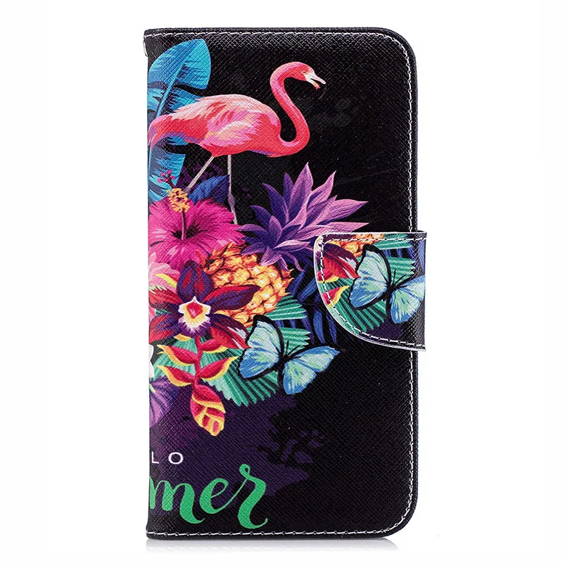 Flamingo Чехол-кошелек с подставкой для huawei Honor 7 S, DUA-LX2, книжка с откидной крышкой, стильные сумочки-Чехлы для мобильного телефона huawei Honor 7S 7 S DUA-L22 5,45 ''B116 - Цвет: Flamingo