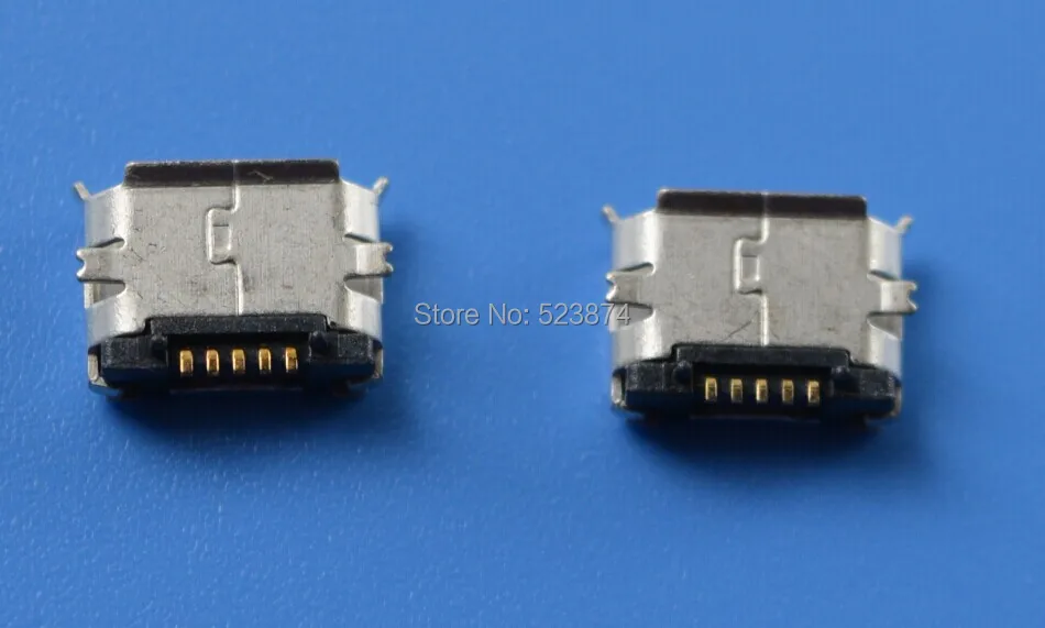 Оптовая Продажа 1000 шт./лот Бесплатная доставка Micro 5pin usb разъем для зарядного