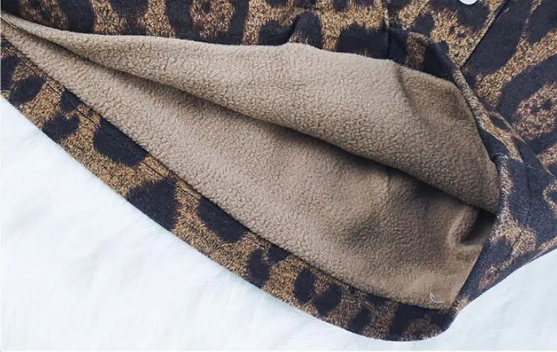 Leopard Print Kids Girls winter plus velvet skirts for children girls thick skirt teens 3-14Y princess mini fashion ws298 | Детская