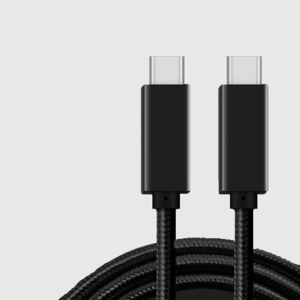 Черный 5А 100 Вт usb type C PD кабель для Macbook Pro QC 4,0 USB C быстрое зарядное устройство кабель для передачи данных для samsung S9 Plus S8 USB 3,1 type-C PD зарядка кабель повербанк - Цвет: Черный