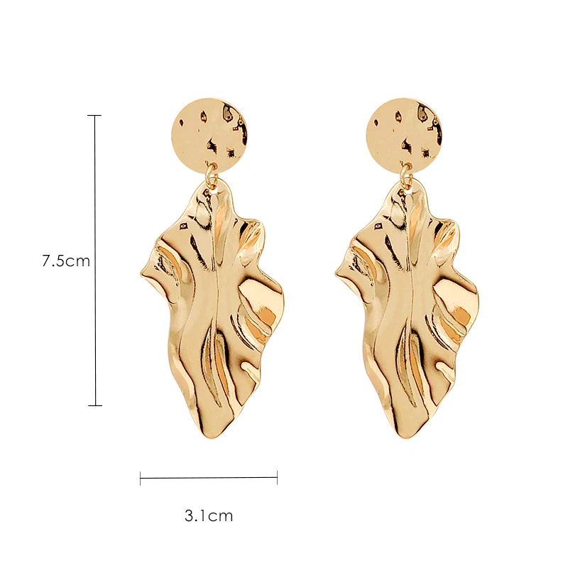 Новые серьги креативные длинные абзацы холодный ветер женственность