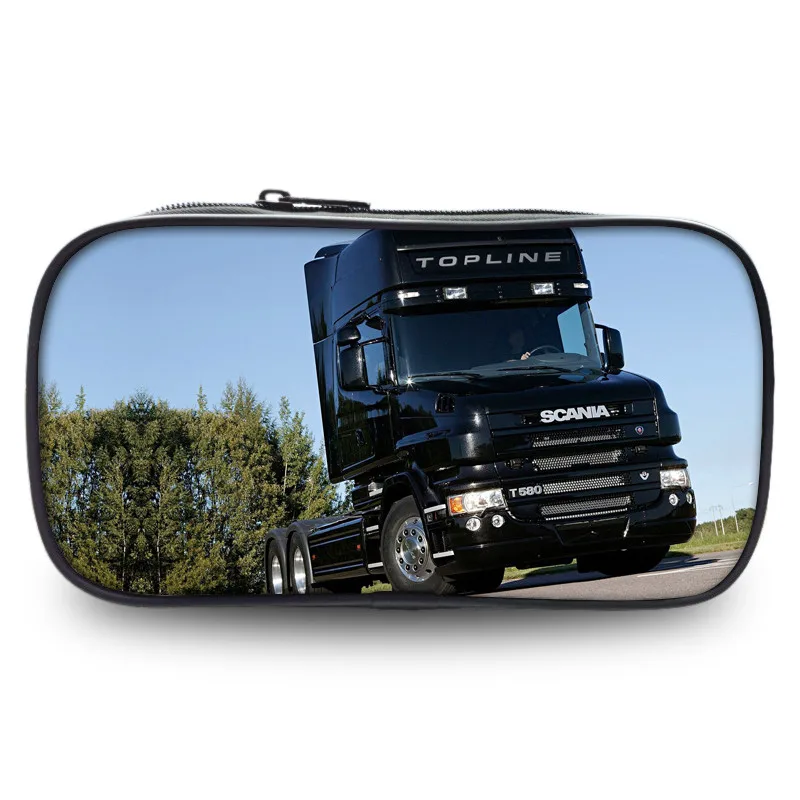 Baobeiku модные scania косметический Сумки с принтом лошади составляют мешок для Для женщин пенал для школьников мальчиков Обувь для девочек карандаш сумка детская