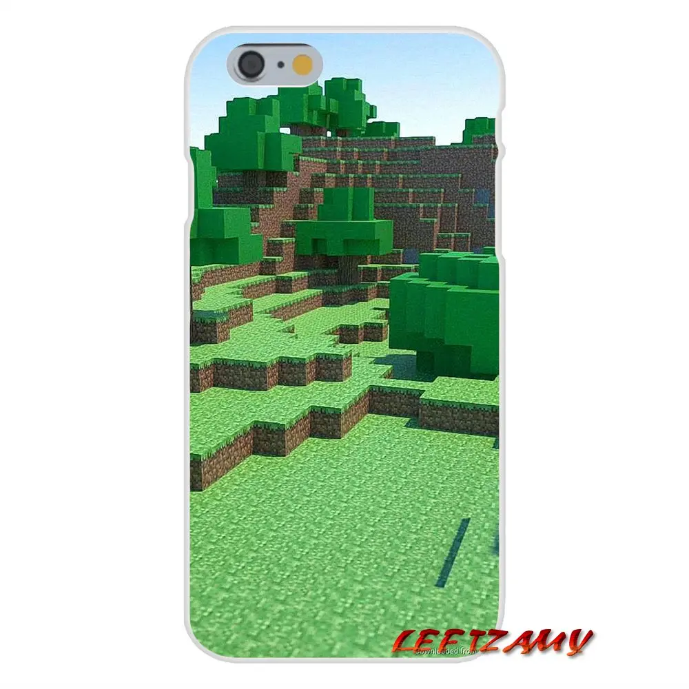 Для iPhone X 4 4S 5 5S 5C SE 6 6S 7 8 Plus аксессуары чехол для телефона криперы Minecraft