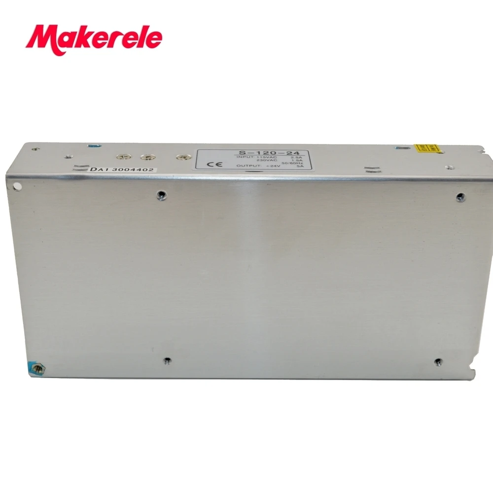 metal case low price single output type S-120-27 120W 27V 4.5A Single Output Switching power supply for LED Strip light AC-DC |