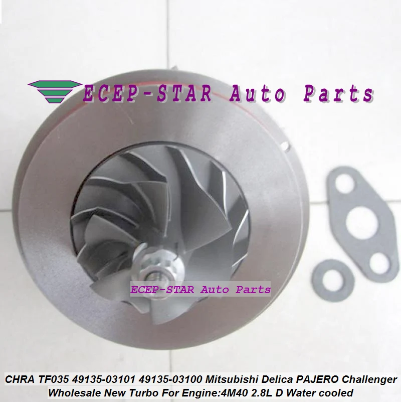 

Turbo CHRA Cartridge Core TF035 49135-03101 49135-03100 Turbocharger For Mitsubishi Delica PAJERO Challenger Engine 4M40 2.8L