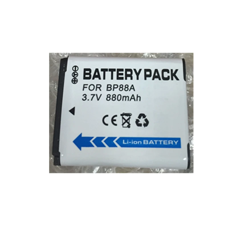 Литиевые батареи BP 88A аккумулятор BP88A для цифровой камеры SAMSUNG DV200 DV300 DV300F|camera battery