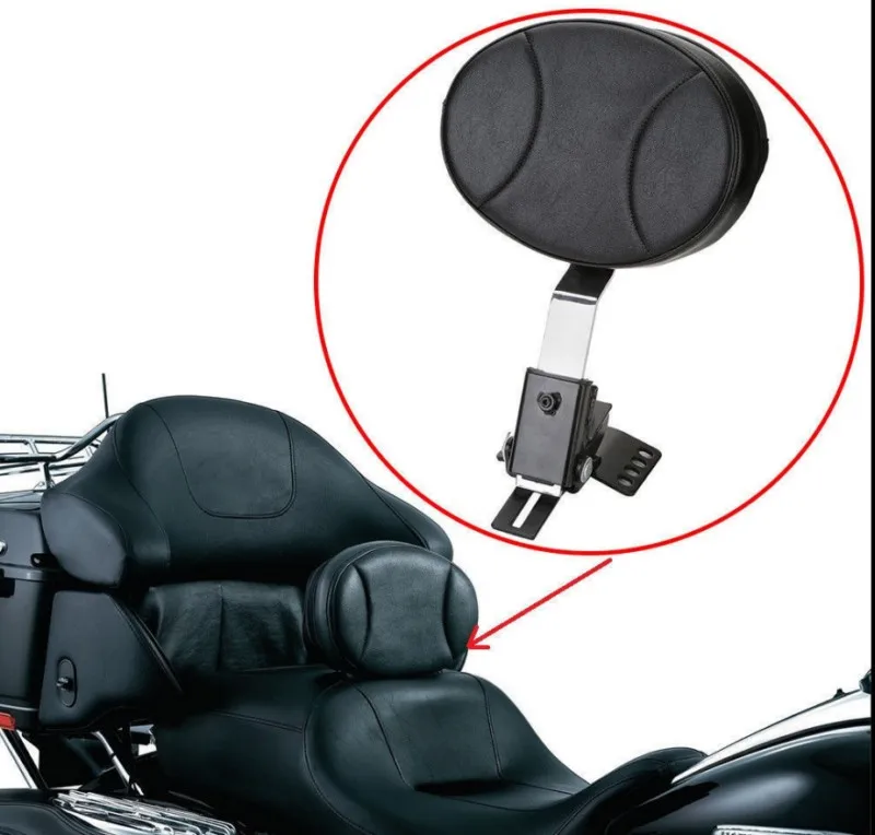 Вставной комплект спинки водителя для Harley Electra Road Street Glide King|plug in|harley riders backrestplug kit |