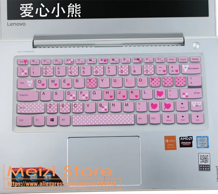 Защитная крышка для клавиатуры ноутбука Lenovo Miix 5 14 дюймов йоги 710 15 V110 V310 детей с 1