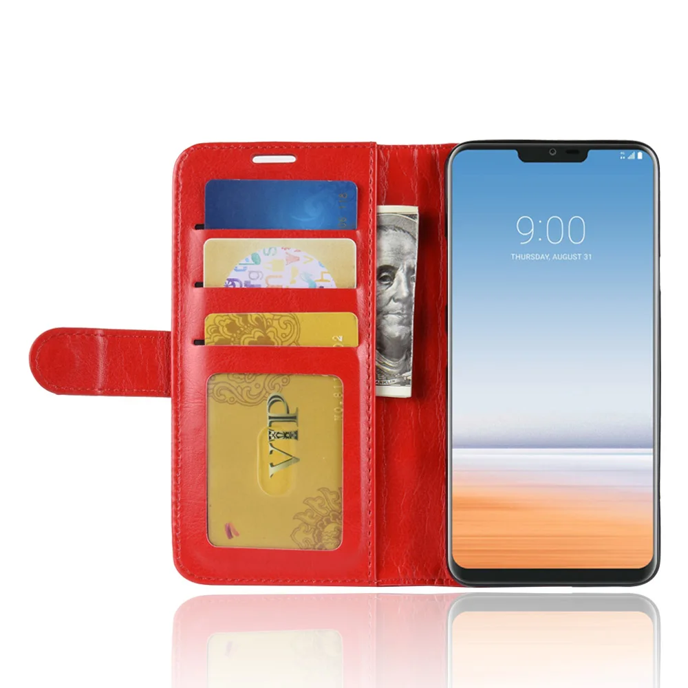 Чехол LG7 для LG G7 ThinQ G710 чехол кошелек держатель карт книжка Кожаные чехлы защитный