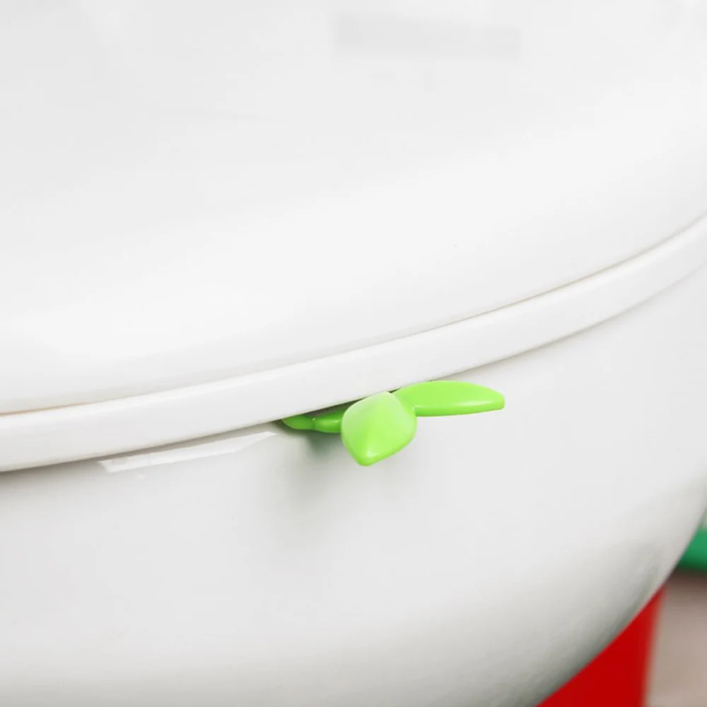 2 шт. подъемная крышка унитаза с зелеными листьями|toilet handle|toilet lid liftingtoilet |