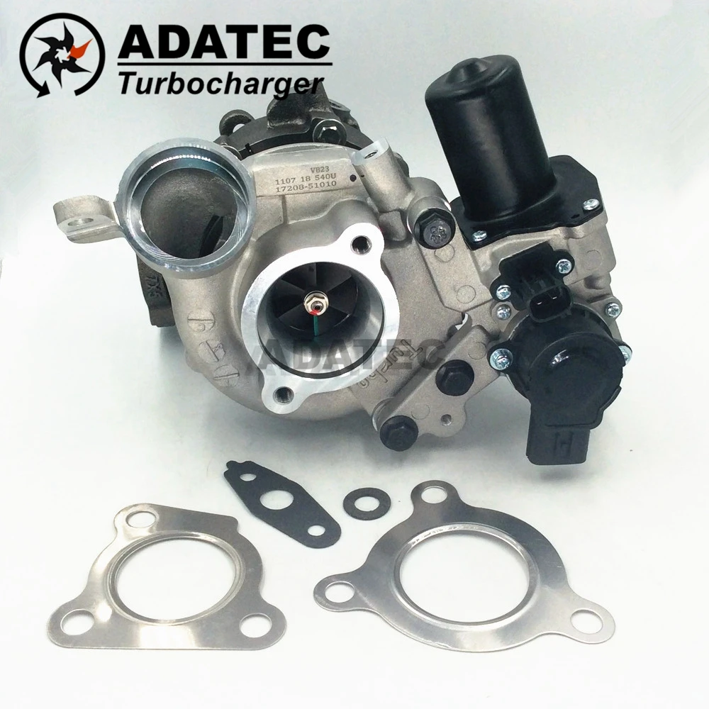 

Зарядное устройство VB37 1720851010 1720851011, турбина VB23 для Toyota Landcruiser V8 D 195 кВт-261 л.с. 1VD-FTV VDJ76/78/79