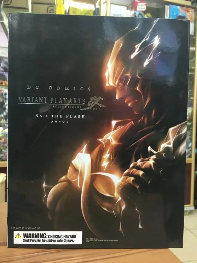 Горячая Распродажа вариант Play Arts Kai Super Hero флэш DC Comics фигурка статуя модель