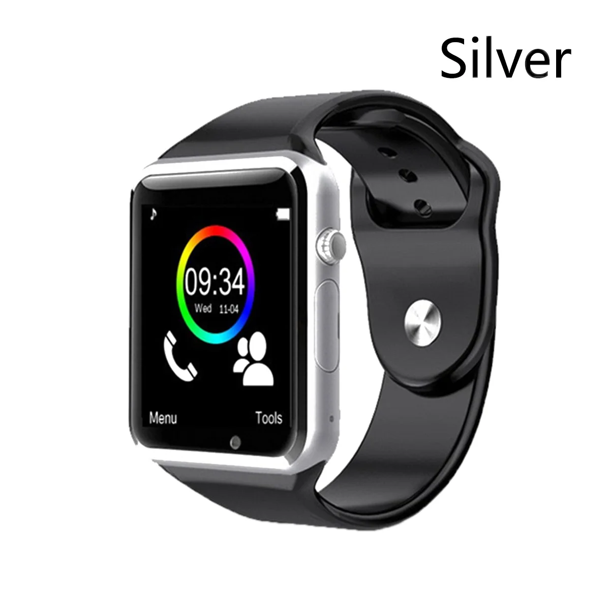 A1, наручные часы, Bluetooth, Смарт-часы, спортивные, шагомер, с sim-камерой, Смарт-часы для смартфонов Android, мужские, wo, мужские Смарт-часы