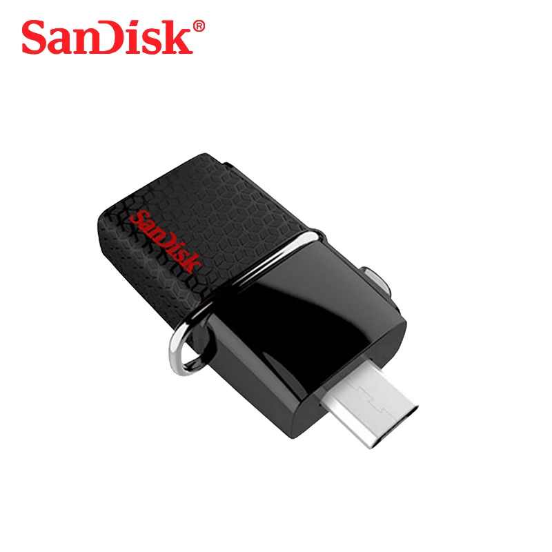 64GB Original Sandisk Ultra OTG USB 3.0 Dual Purpose Mini Usb Memory Flash Smartphone Micro Pen Drive Android Pendrive | Компьютеры и
